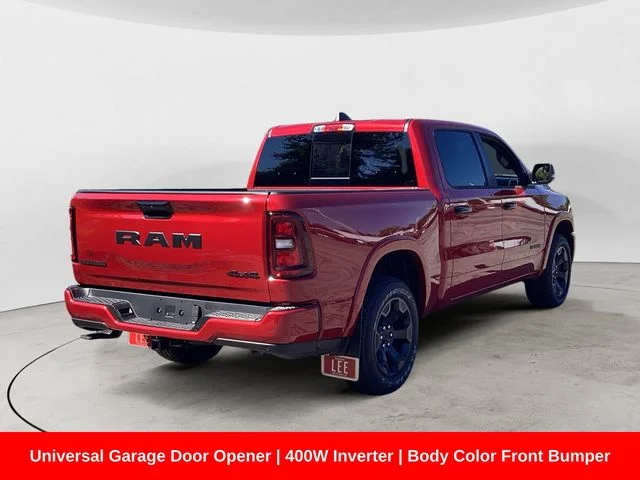New 2026 Molten Red Ram BIG HORN CREW CAB 4X4 5
