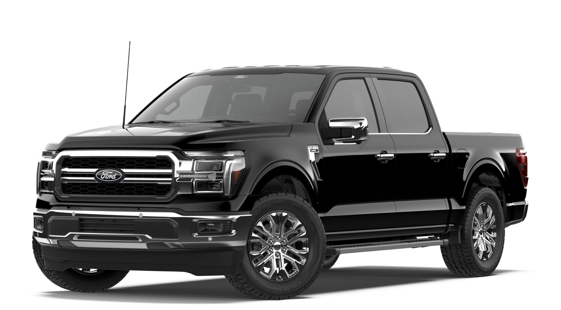 New 2026 Agate Black Metallic Ford Lariat® image 1