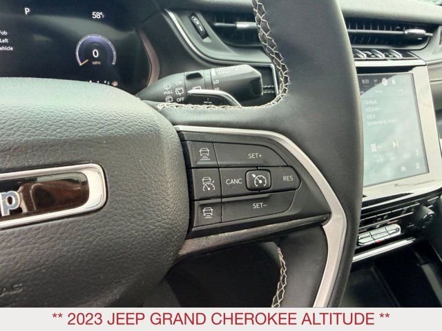 Certified Used 2023 White Jeep Altitude X image 21