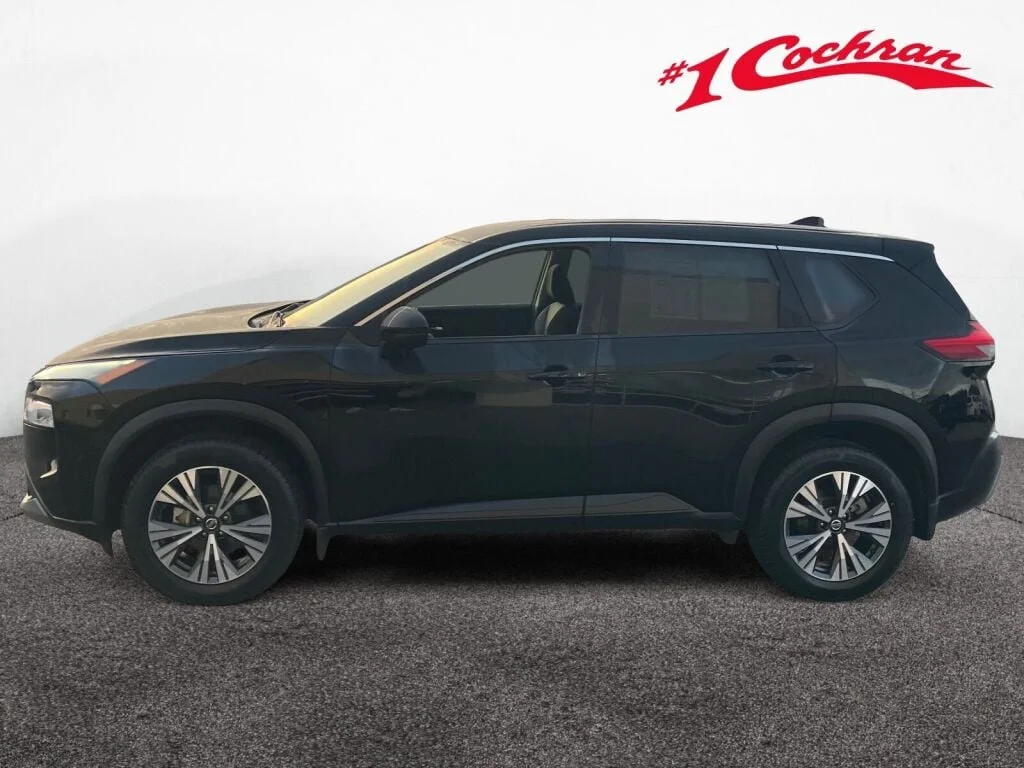 Used 2021 Super Black Nissan SV image 22
