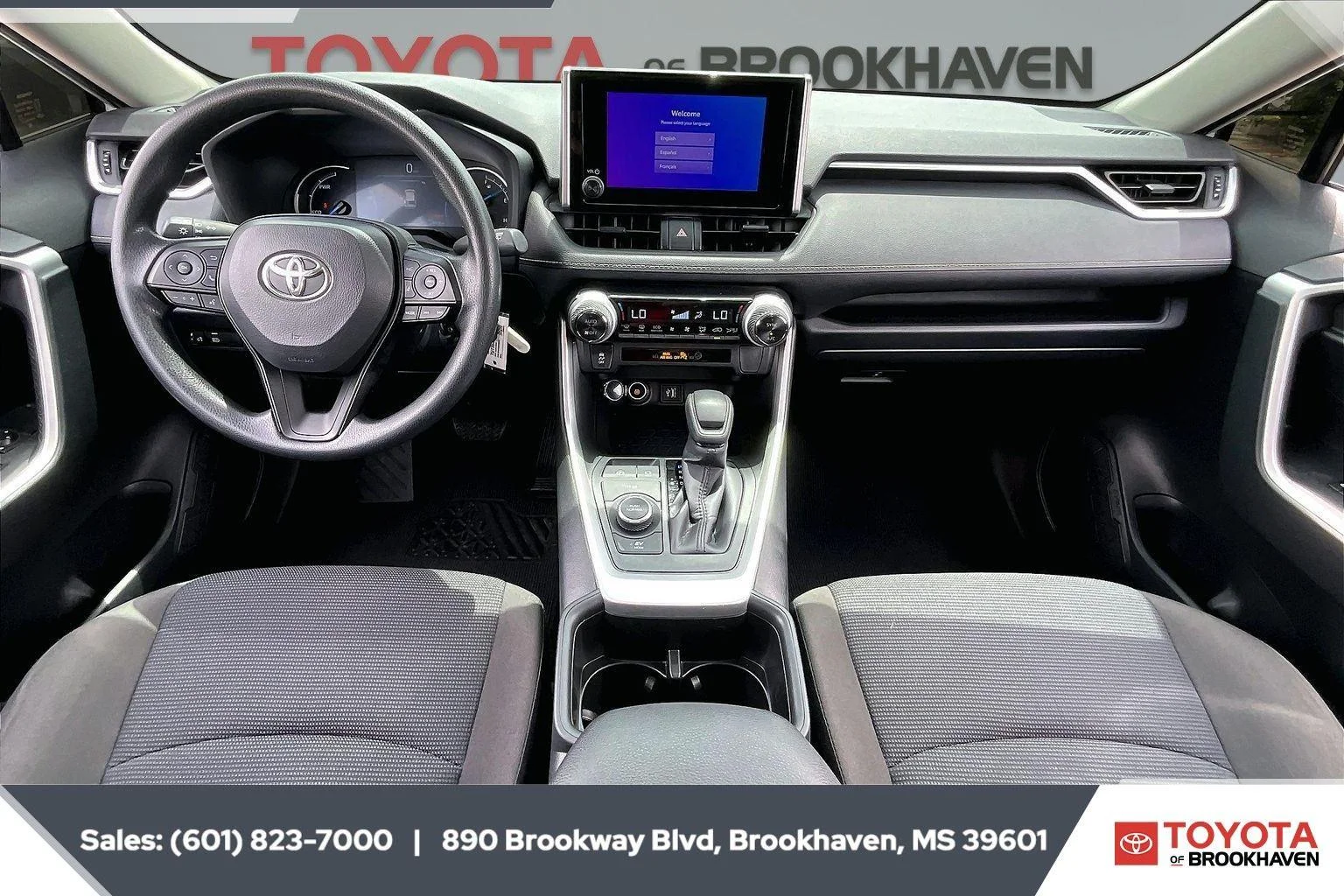 Used 2025 Ice Cap Toyota Hybrid LE image 13