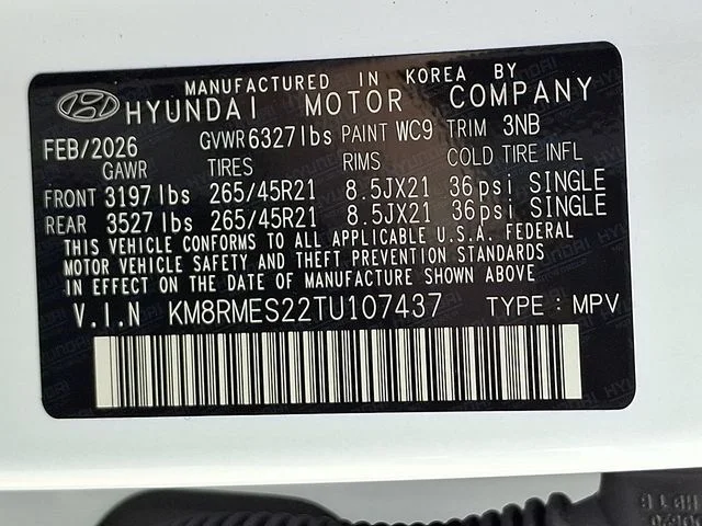 New 2026 White Hyundai Calligraphy image 18