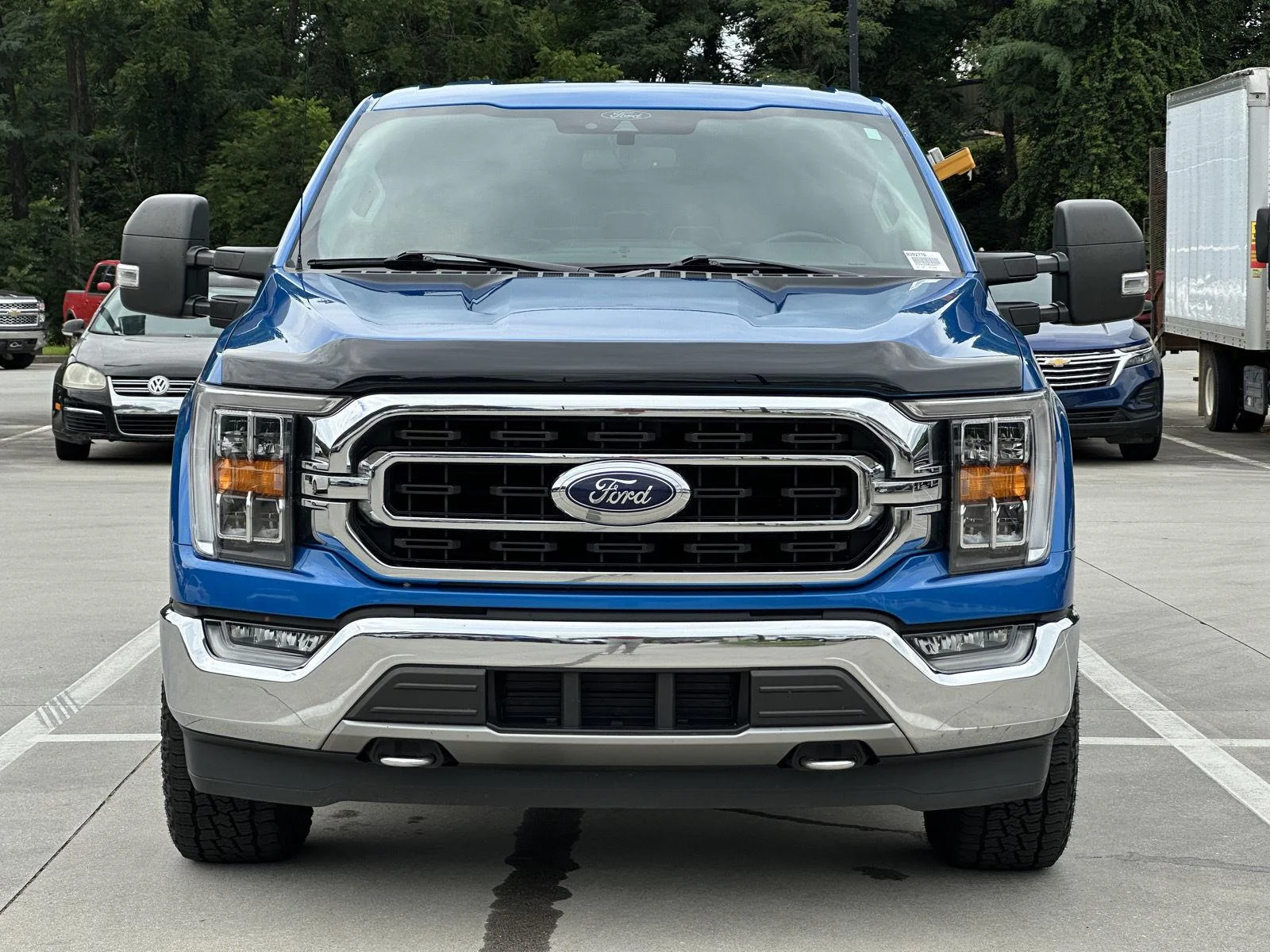 Used 2021 Velocity Blue Metallic Ford XLT image 2
