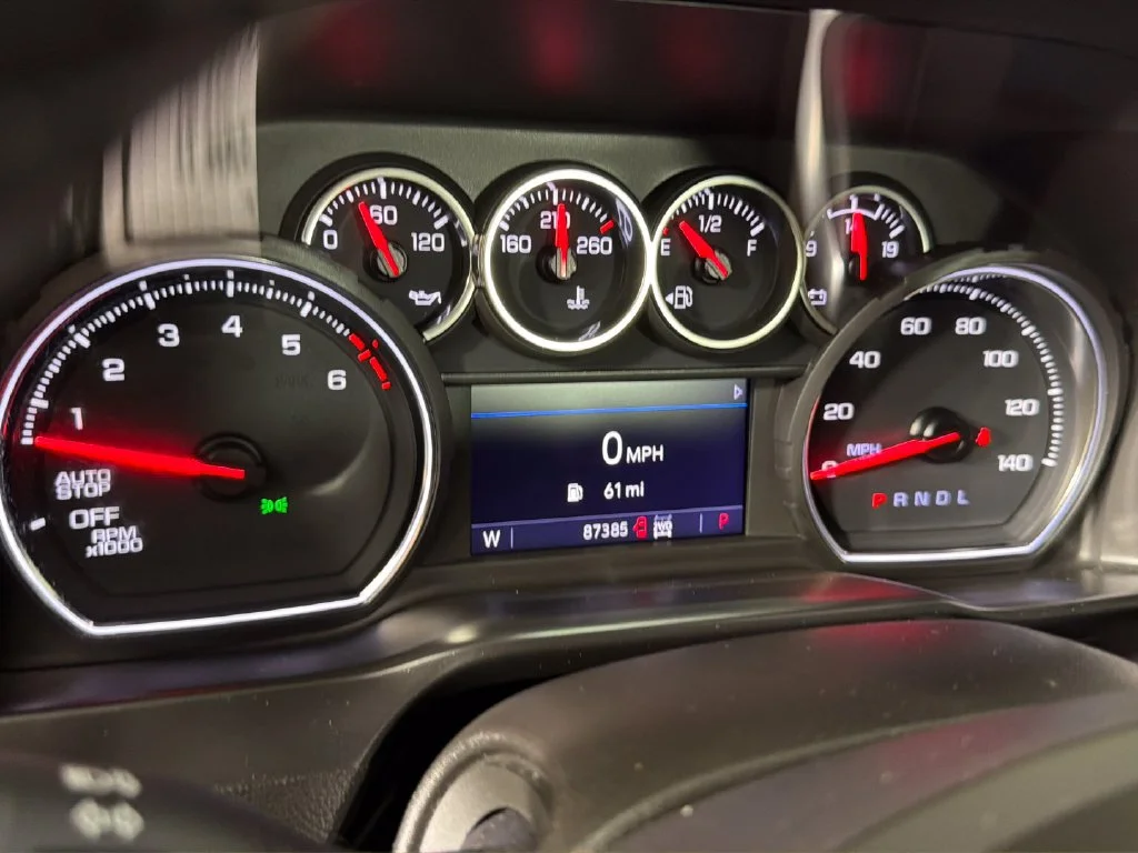 Used 2021 SHADOW GRAY METALLIC Chevrolet LT Trail Boss image 20