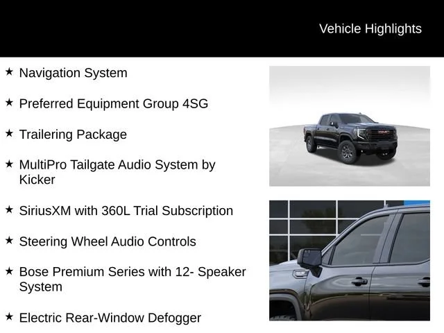 New 2026 Onyx Black GMC AT4X image 8