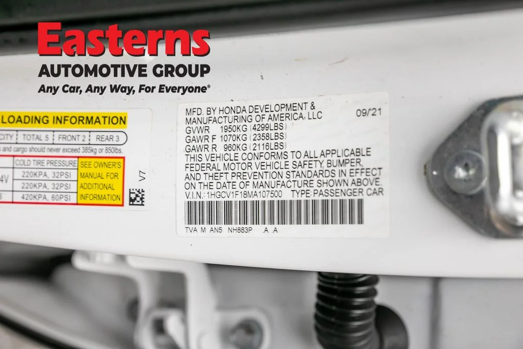 Used 2021 White Honda LX image 33