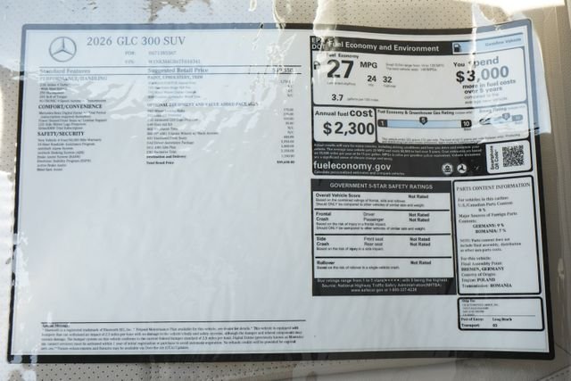 New 2026 MANUFAKTUR Alpine Grey Mercedes-Benz GLC 300 image 34