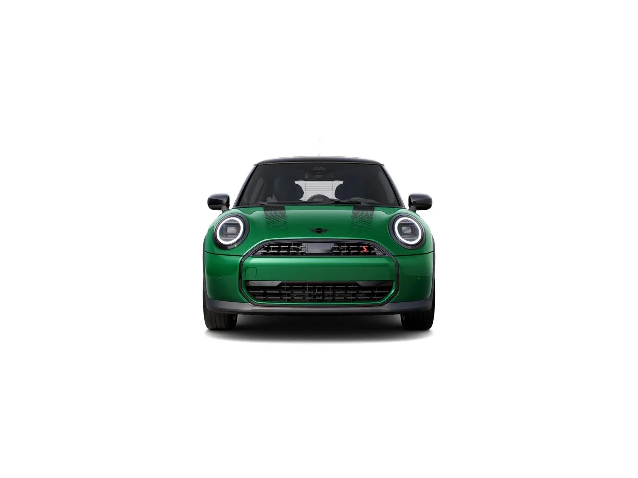 New 2027 British Racing Green IV Metallic MINI SIGNATURE PLUS image 2