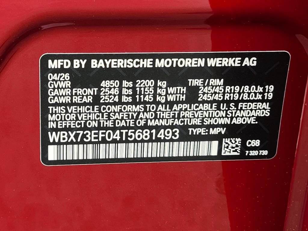 New 2026 Red BMW xDrive28i image 32