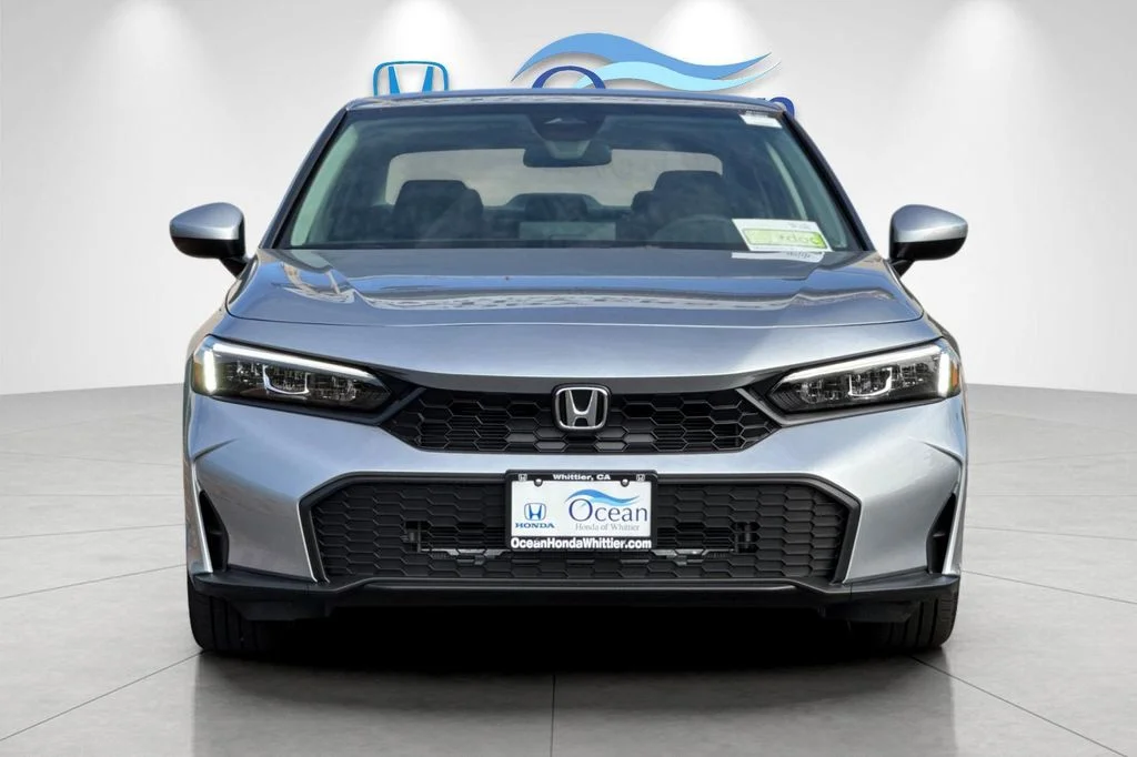 New 2026 Solar Silver Metallic Honda LX image 9