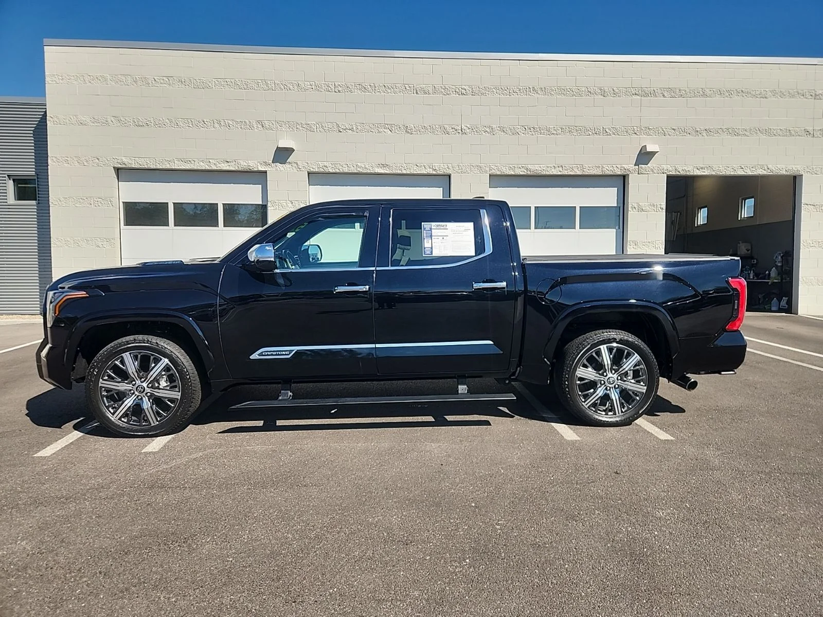 Used 2022 Black Toyota Capstone image 3
