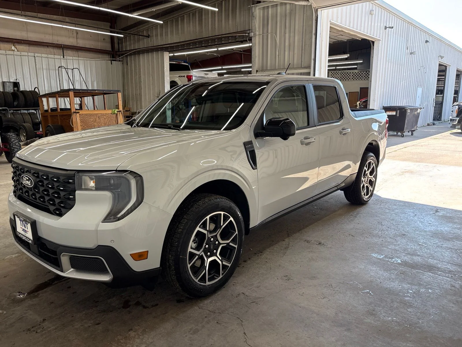 New 2026 Space White Metallic Ford Lariat® image 4
