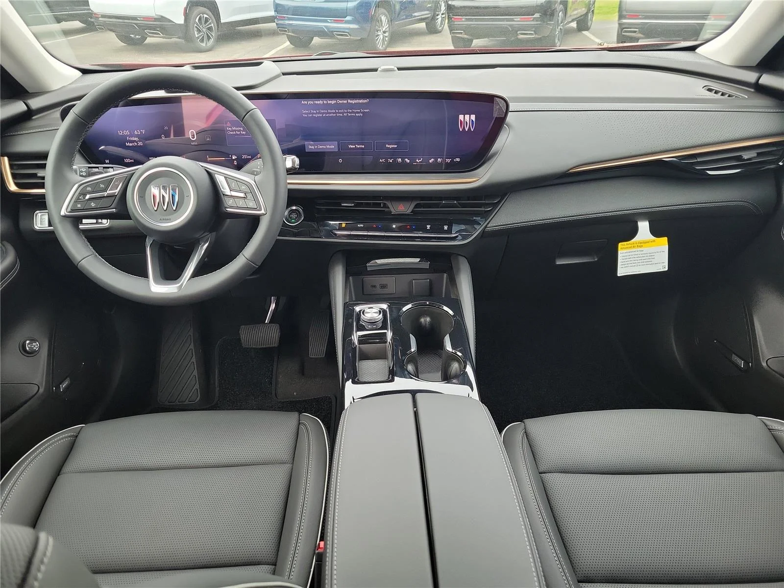 New 2026 Brilliant Red Buick Avenir image 9