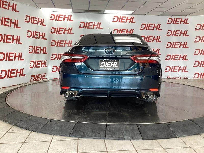 Used 2021 Blue Toyota XSE image 6