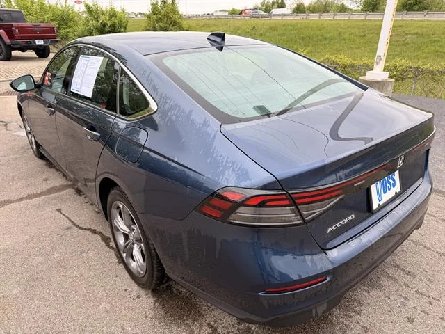 Certified Used 2024 Canyon River Blue Metallic Honda EX image 5