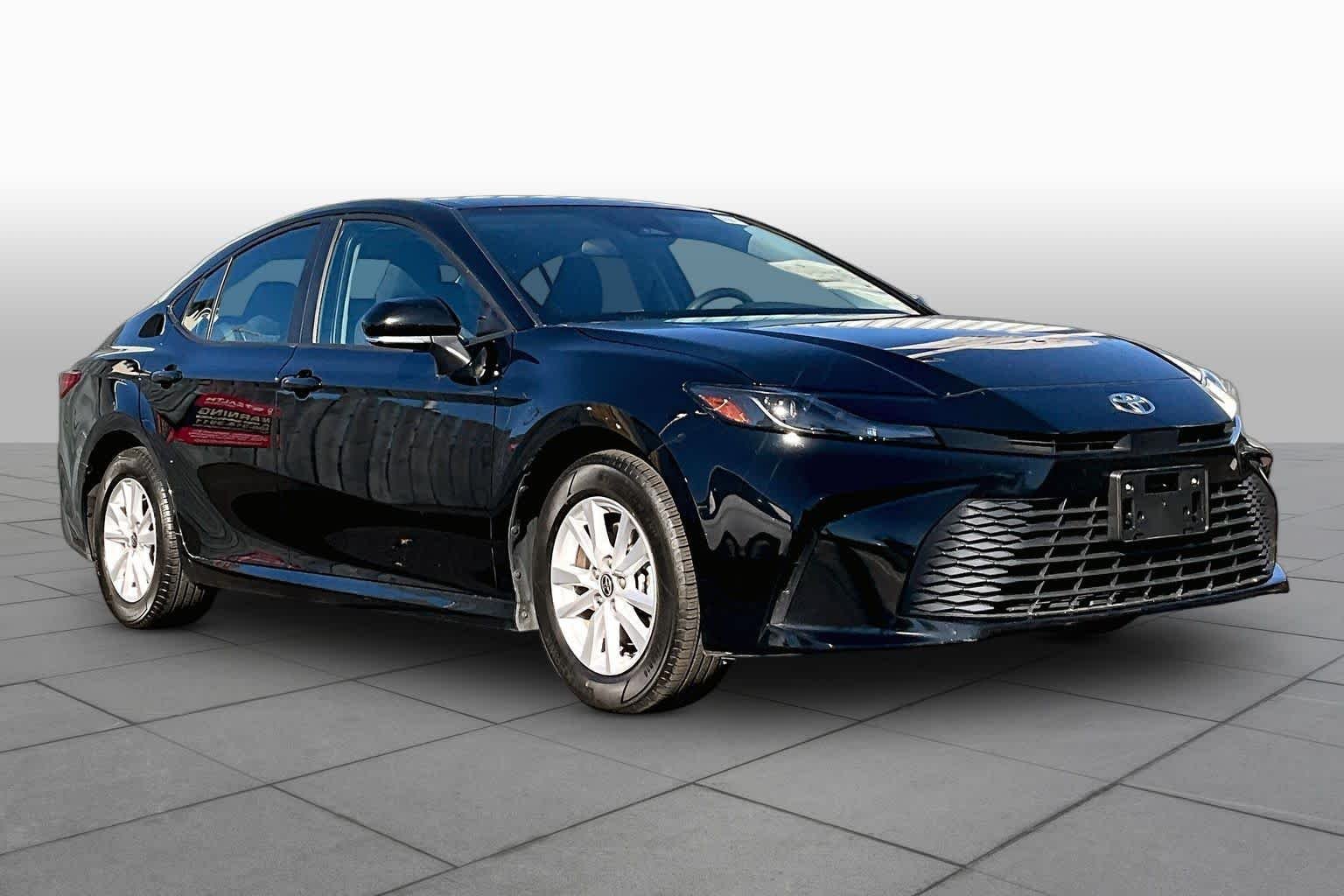 Used 2025 Midnight Black Metallic Toyota LE image 3