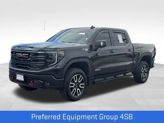 Certified Used 2025 Titanium Rush Metallic GMC AT4 image 1