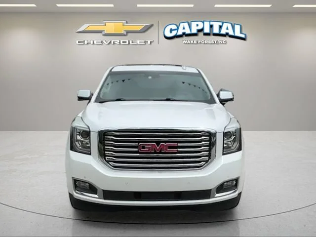Used 2017 WHITE FROST TRICOAT GMC SLT image 8