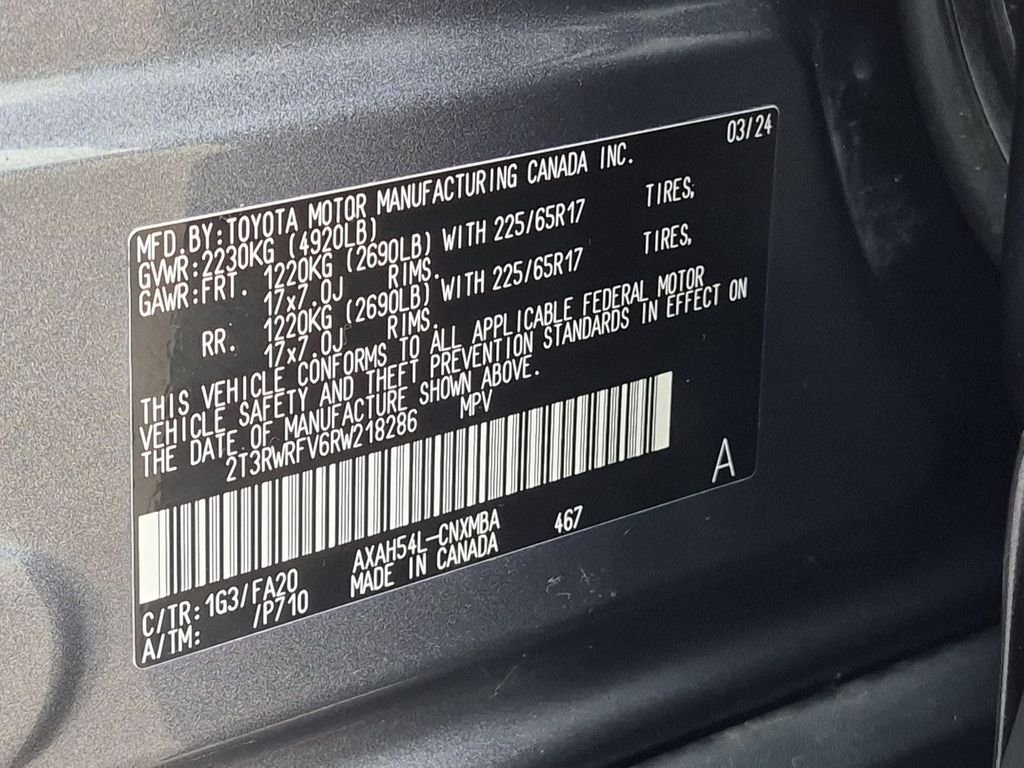 Used 2024 Gray Toyota XLE image 31
