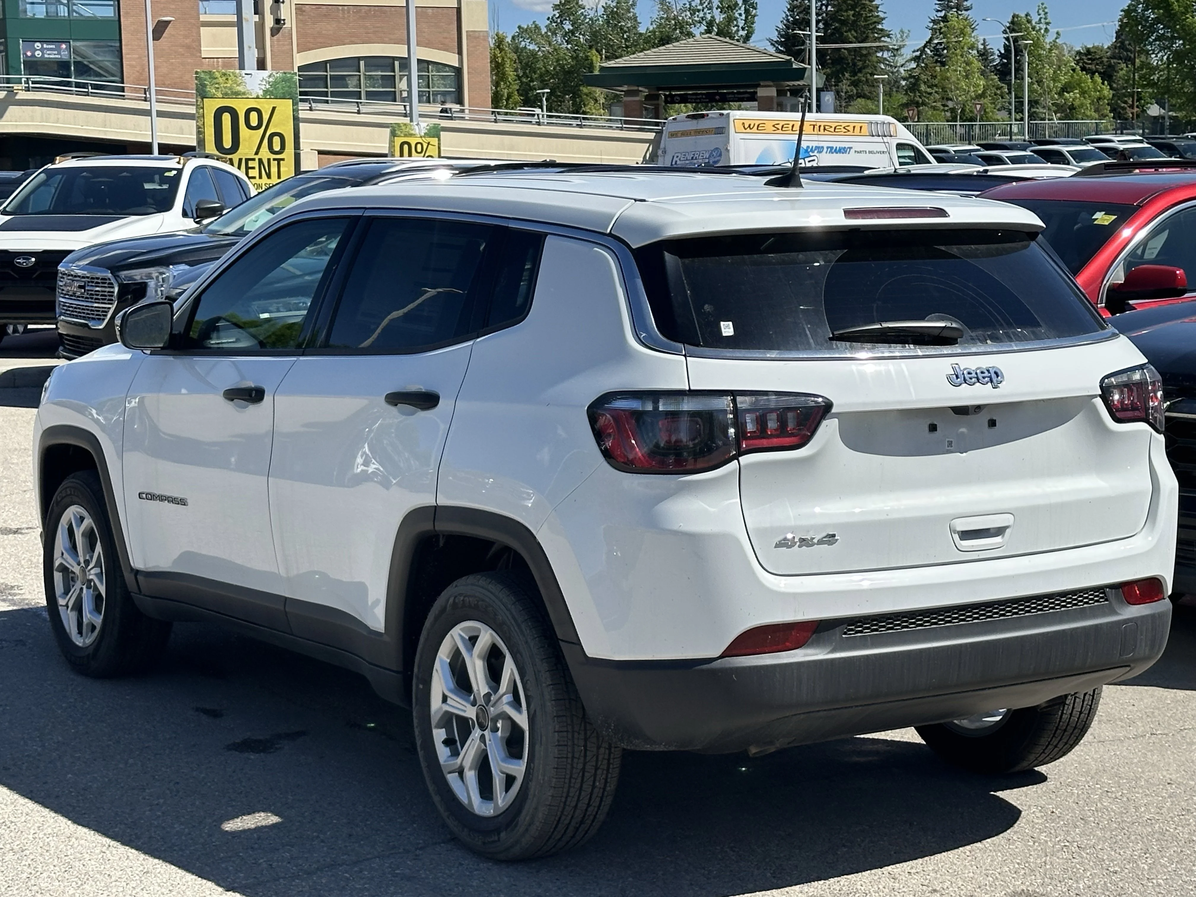 Certified Used 2026 Bright White Jeep Sport image 4
