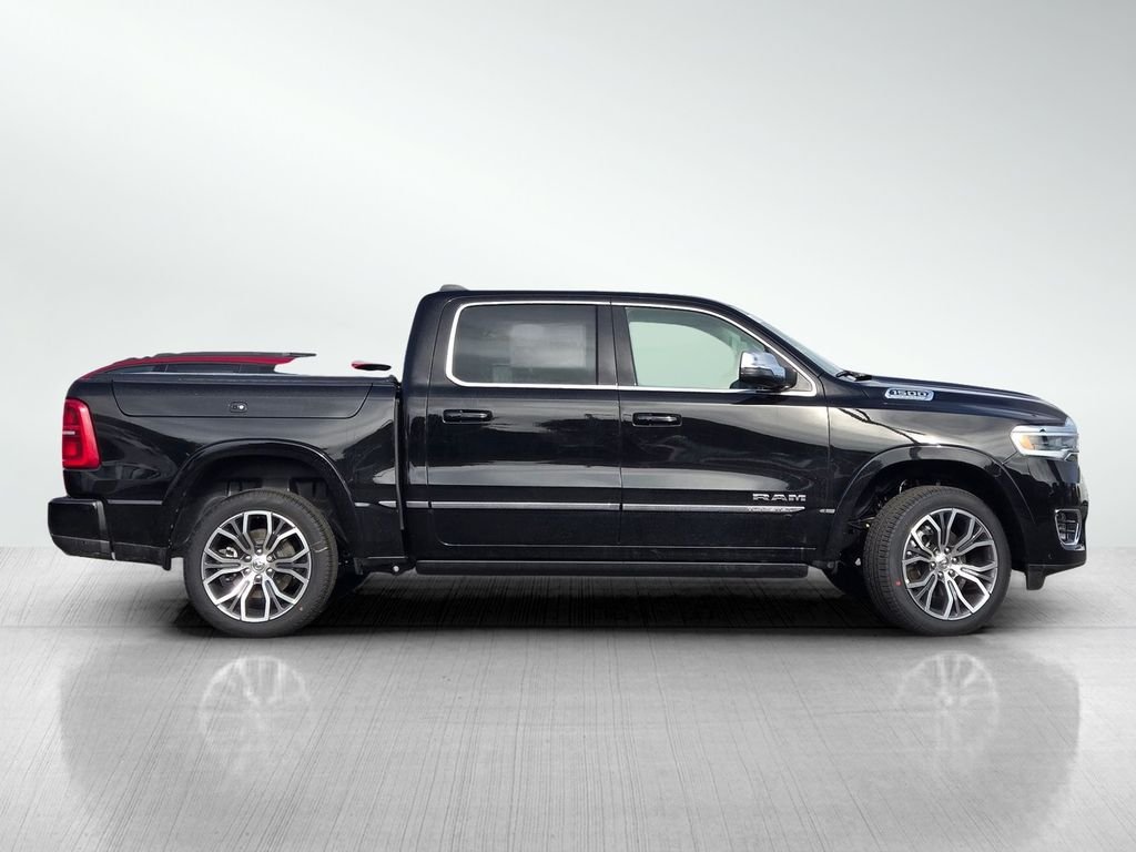 New 2026 Diamond Black Crystal Pearl-Coat Exterior Paint RAM Tungsten image 3