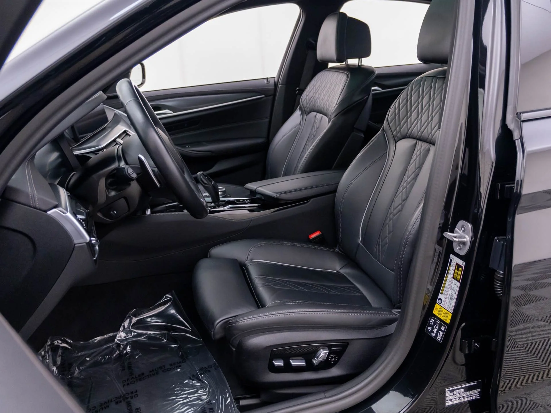 Certified Used 2023 Black BMW M550i xDrive image 17