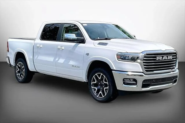 New 2026 Ivory White Tri-Coat Pearl-Coat Exterior Paint RAM LARAMIE image 2