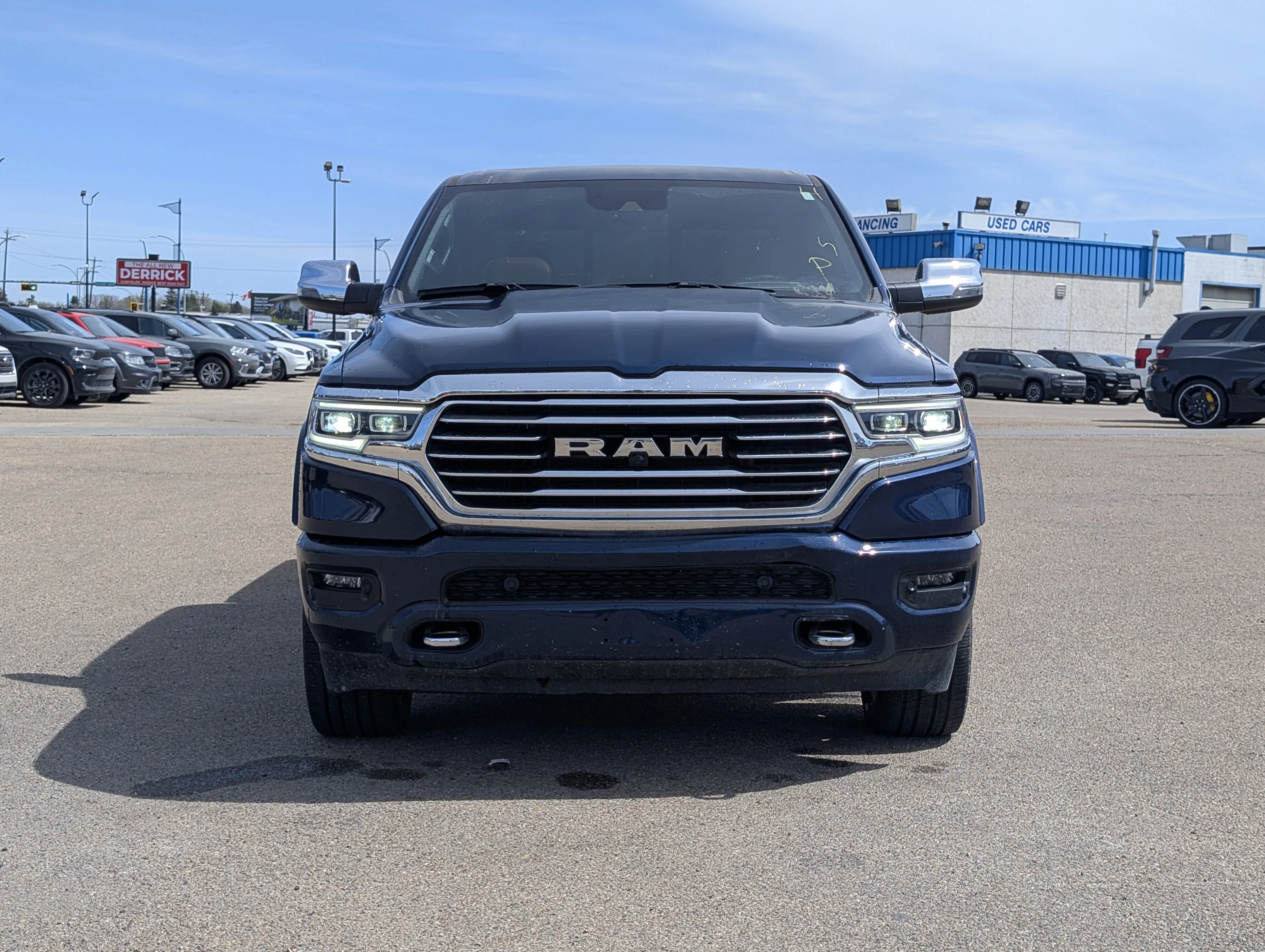 Used 2024 Patriot Blue Pearl Ram Limited Longhorn image 10