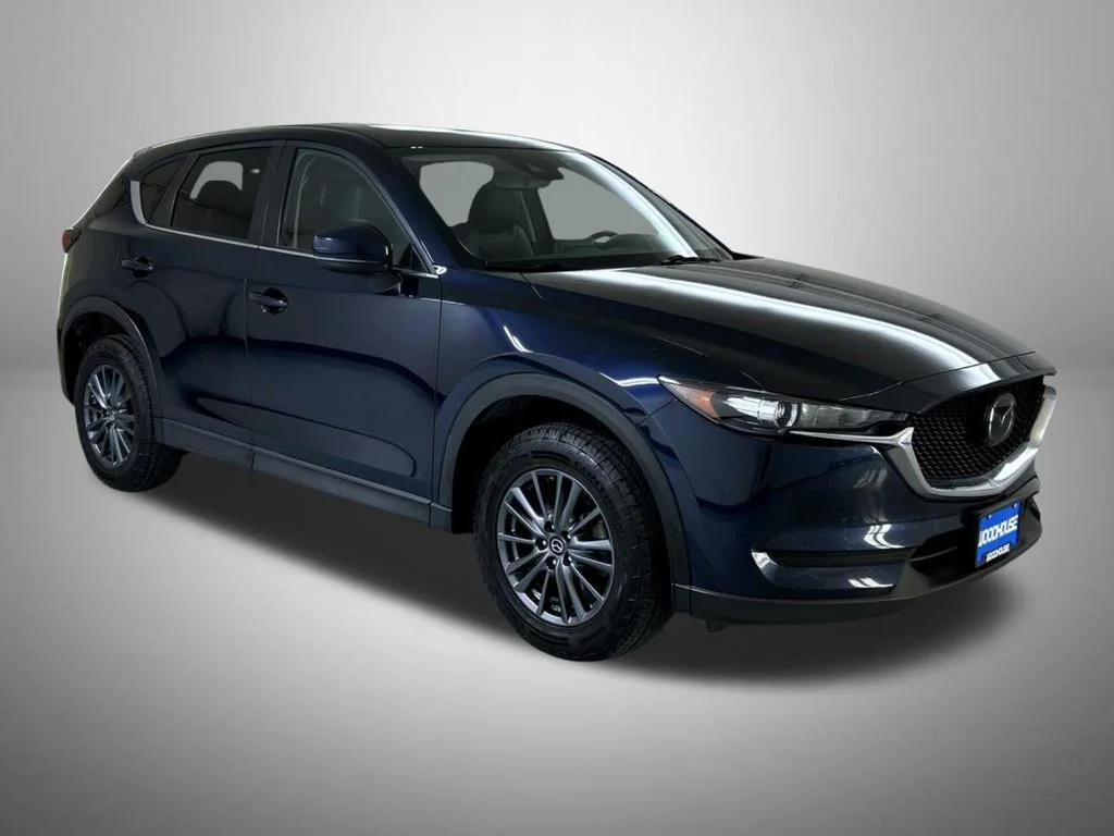 Certified Used 2019 Blue Mazda Touring image 4