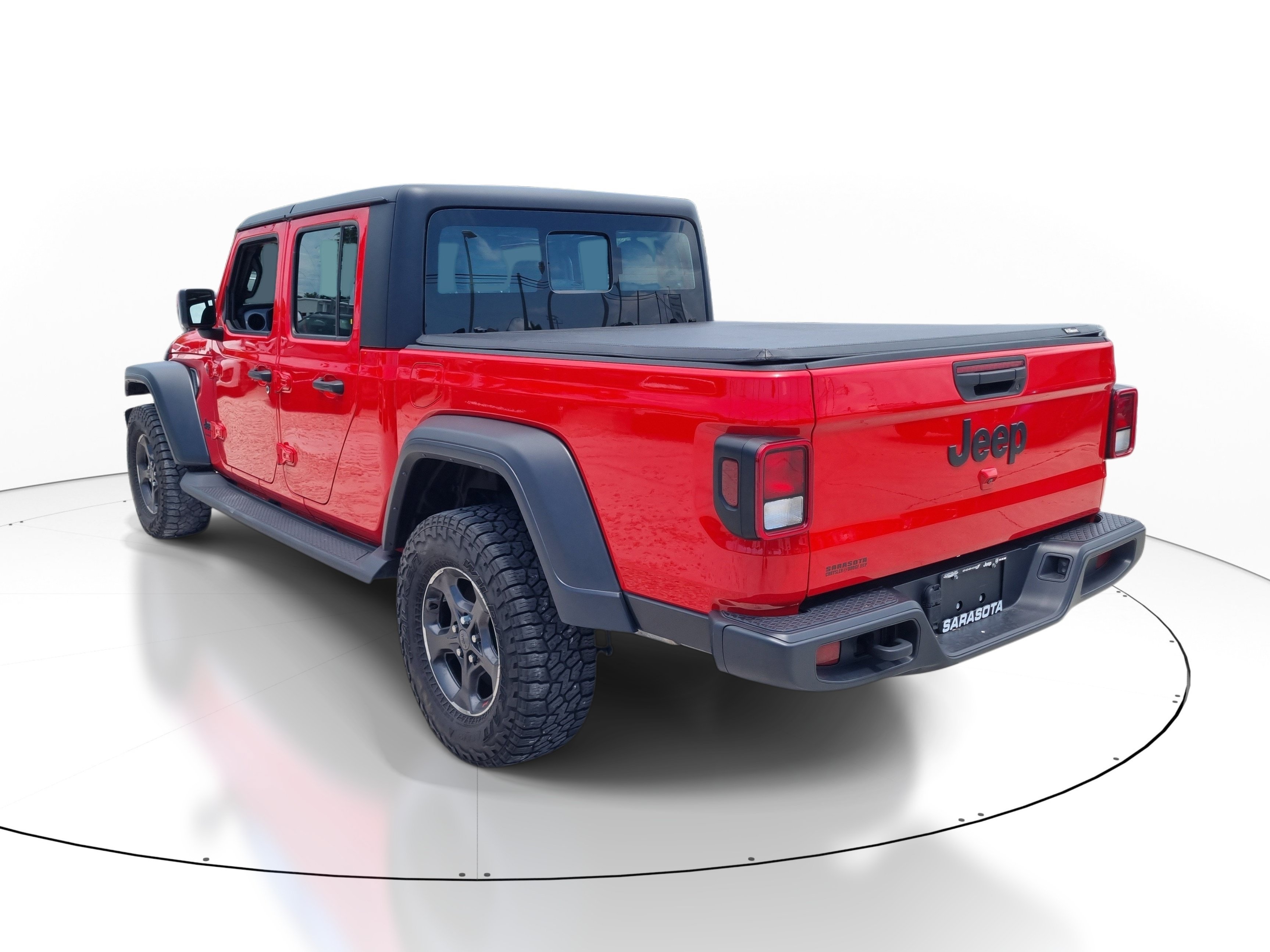 Used 2024 Firecracker Red Clearcoat Jeep Sport image 4