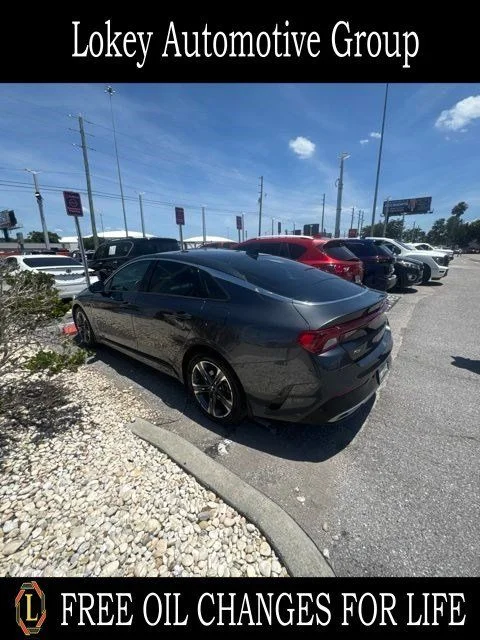 Used 2021 Gray Kia EX image 1