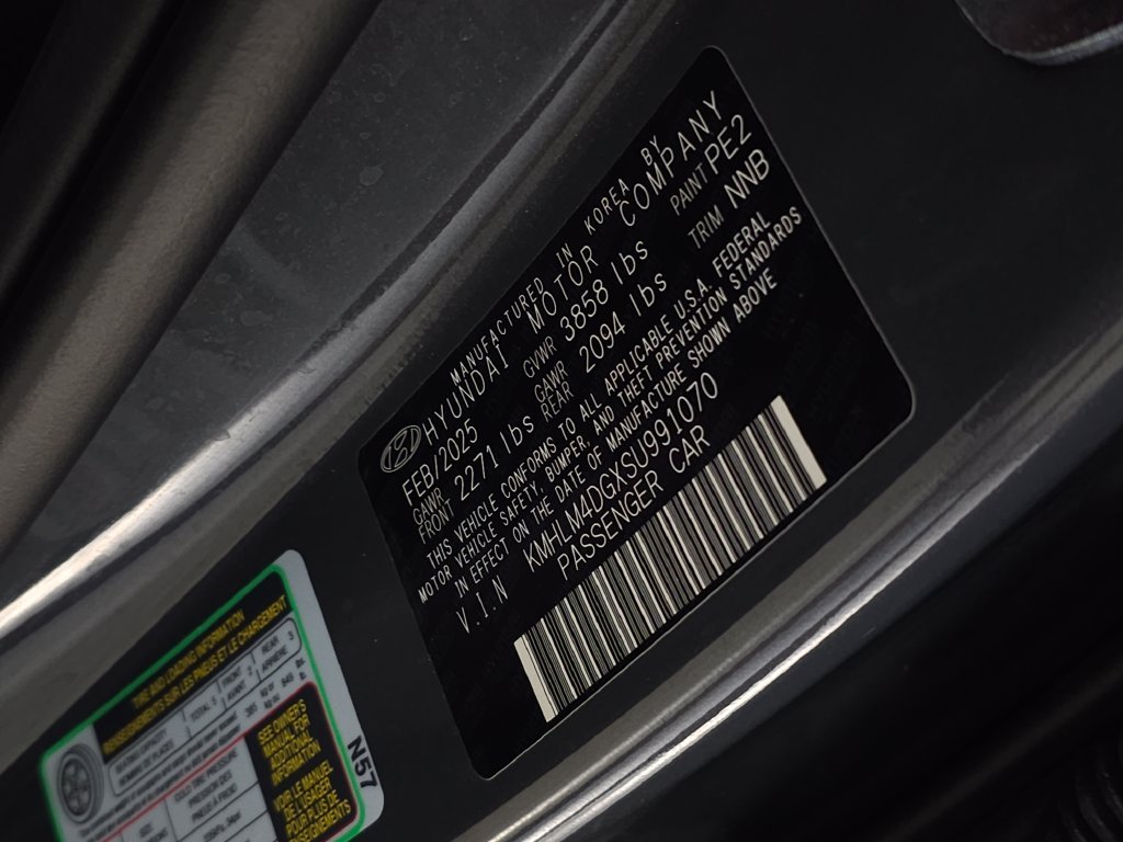 Certified Used 2025 Ecotronic Gray Hyundai SEL Sport image 29