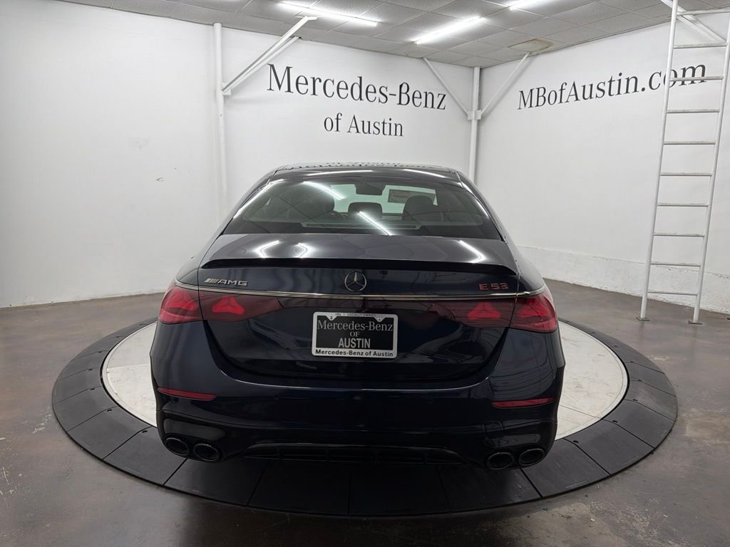 New 2027 Nautical Blue Metallic Mercedes-Benz AMG® E 53 Hybrid Sedan image 6