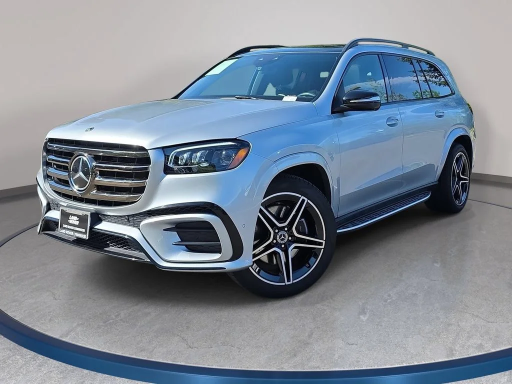 Used 2025 Cirrus Silver Metallic Mercedes-Benz GLS 450 image 1