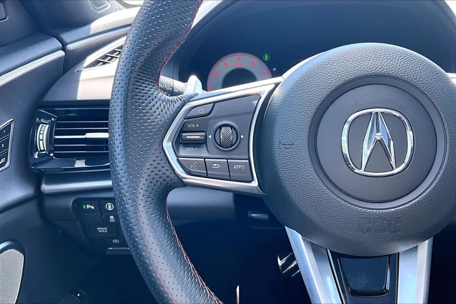 Used 2023 Platinum White Pearl Acura w/A-Spec Package image 24