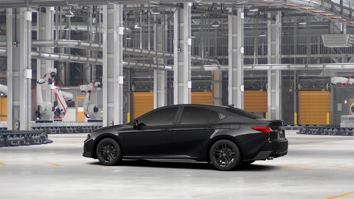 New 2027 Midnight Black Metallic Toyota SE image 5