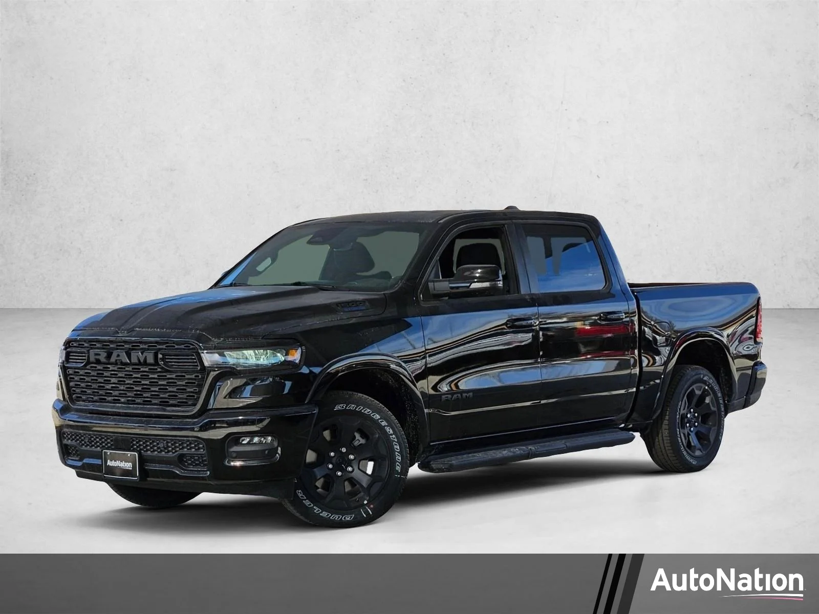 New 2026 Diamond Black Crystal Pearl-Coat Exterior Paint RAM Lone Star image 1