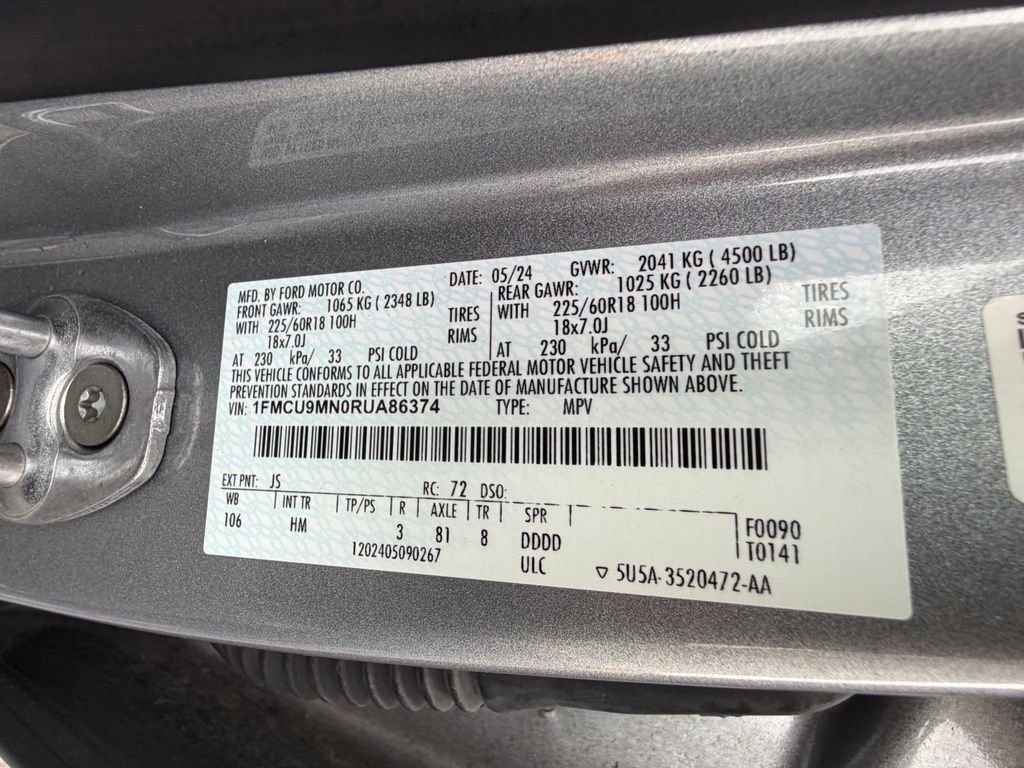 Certified Used 2024 Silver Metallic Ford ST-Line image 48