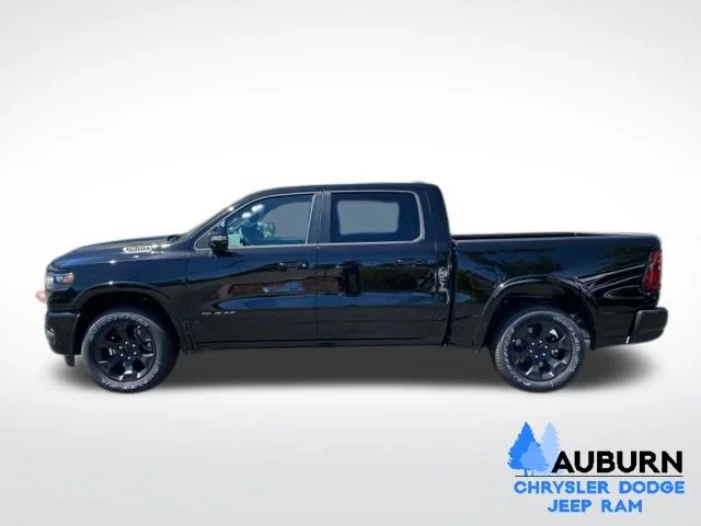 New 2026 Diamond Black Crystal Pearlcoat RAM BIG HORN image 4