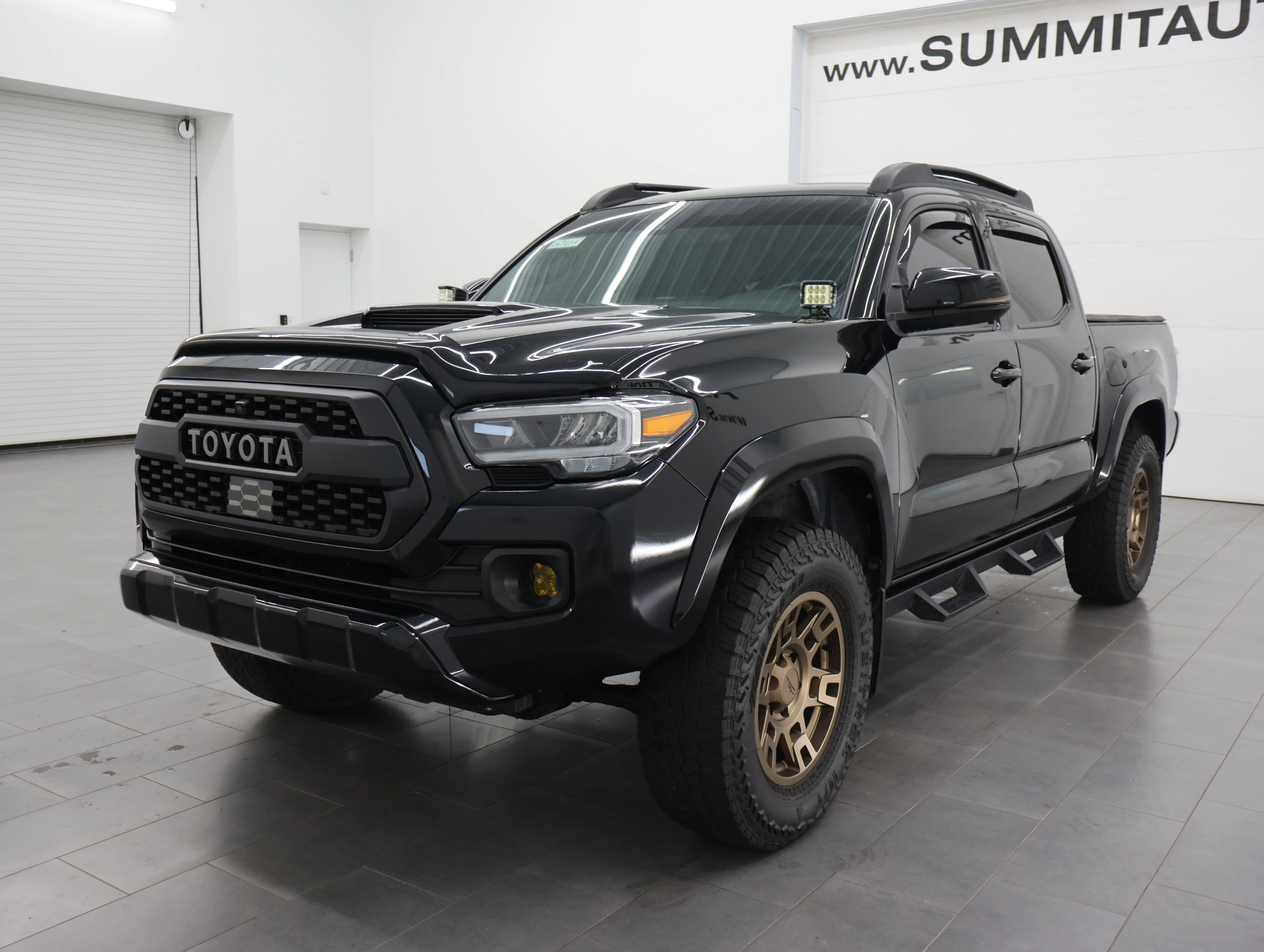 Used 2021 Midnight Black Metallic Toyota TRD Sport image 7