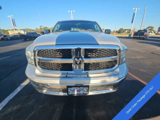 Used 2017 Bright Silver Clearcoat Metallic Ram SLT image 2