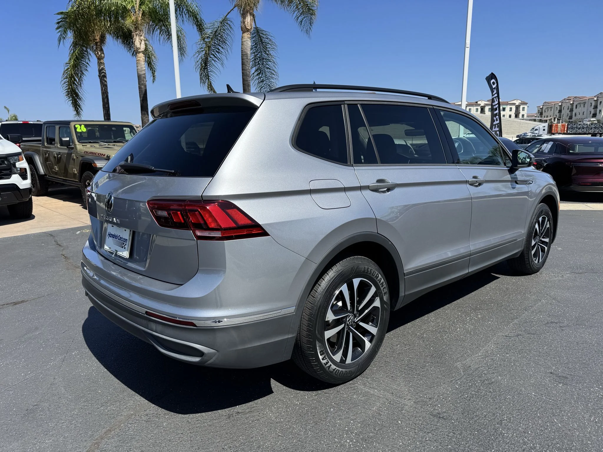 Certified Used 2024 Pyrite Silver Metallic Volkswagen S image 8