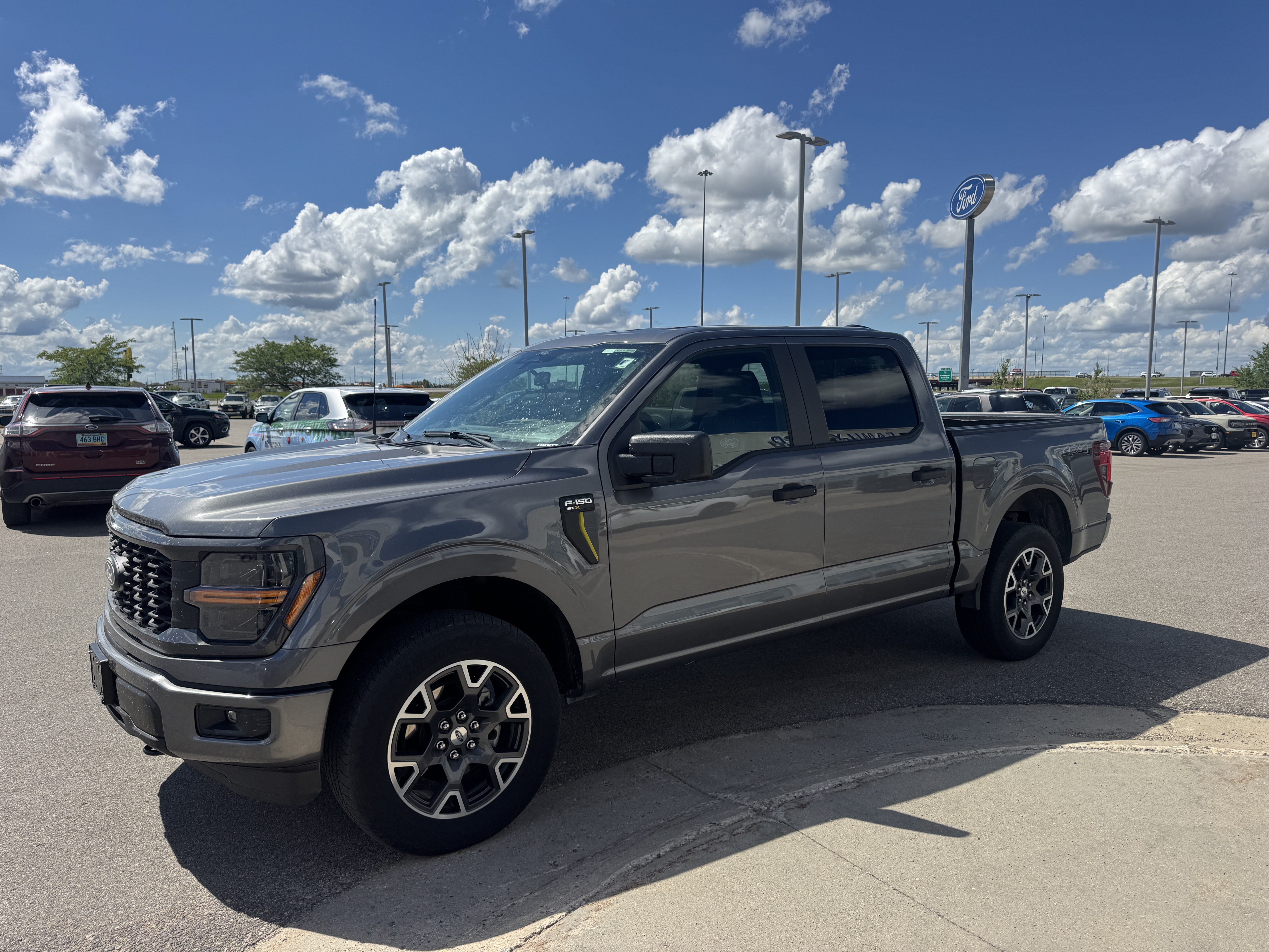 Used 2024 Carbonized Gray Metallic Ford STX image 2