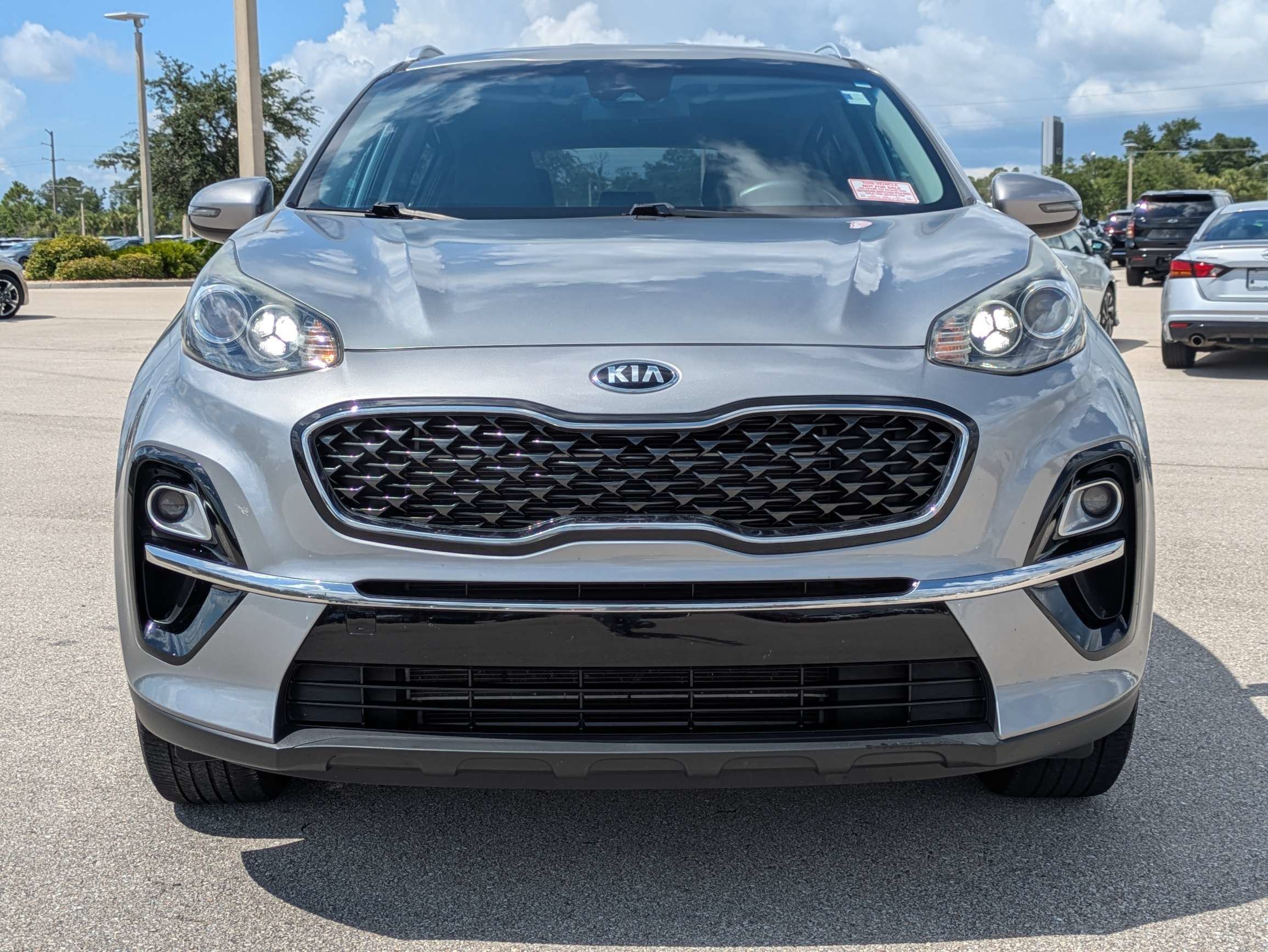 Used 2020 Steel Gray Kia EX image 3