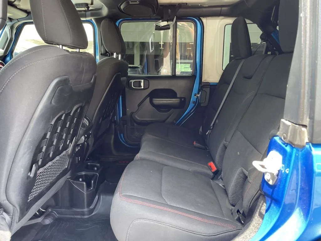 Used 2021 Blue Jeep Unlimited Rubicon image 19