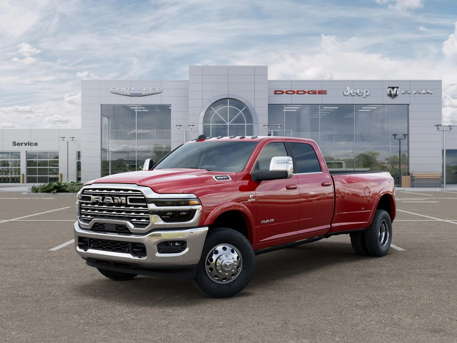 New 2026 Flame Red Clear-Coat Exterior Paint RAM Limited image 10