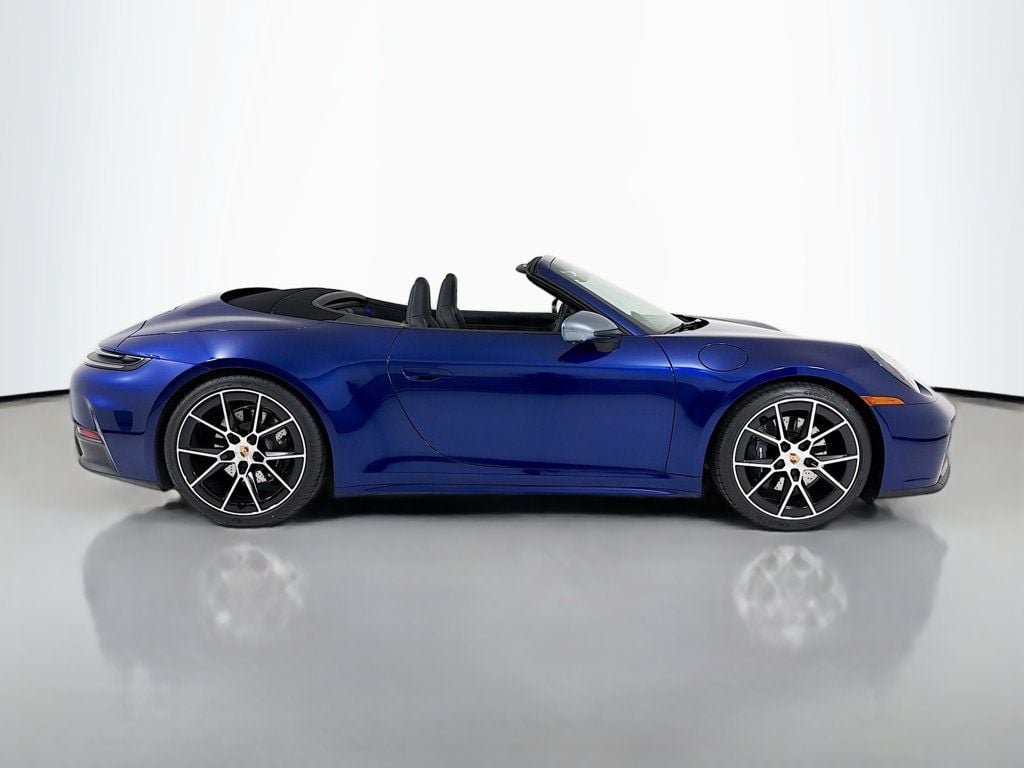 Used 2026 Gentian Blue Metallic Porsche Carrera T Cabriolet image 9