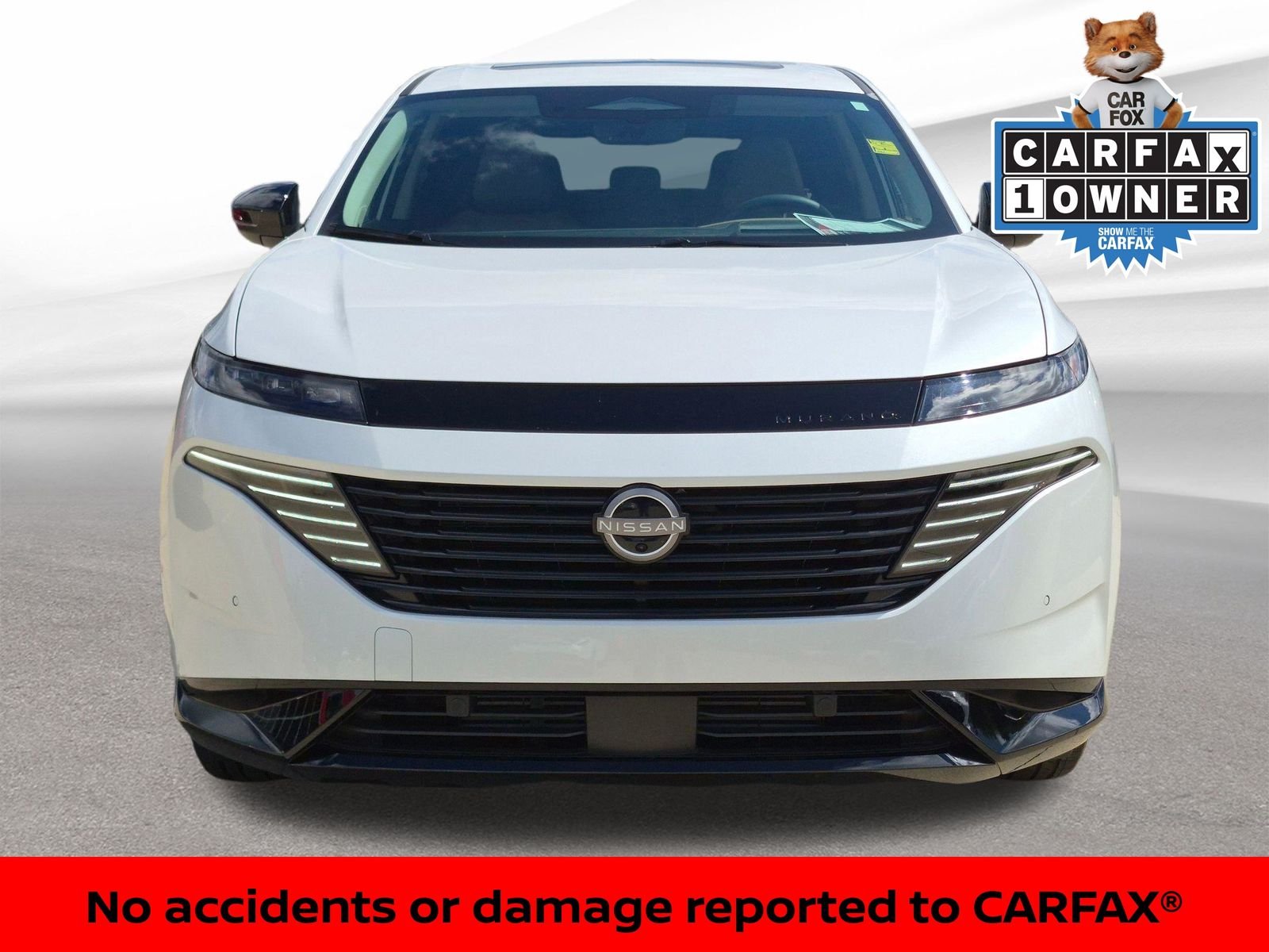 Certified Used 2026 White Pearl Nissan Platinum image 3