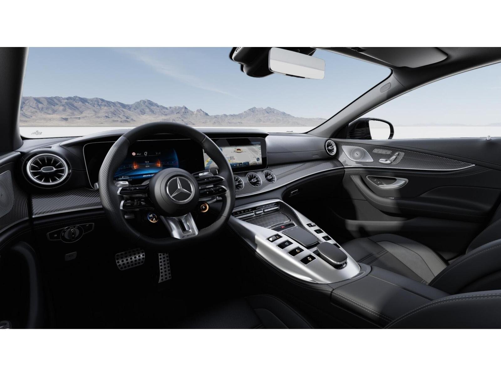 New 2026 Starling Blue Metallic Mercedes-Benz AMG® GT 43 4-Door Coupe image 3