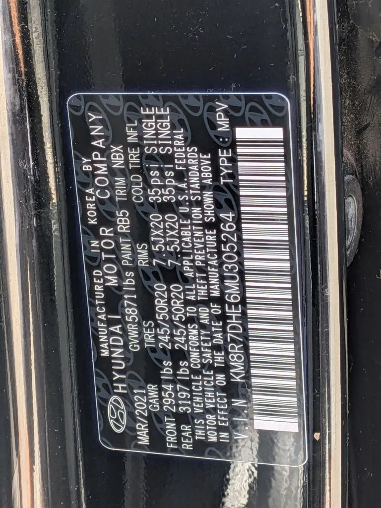 Used 2021 Black Hyundai Calligraphy image 37